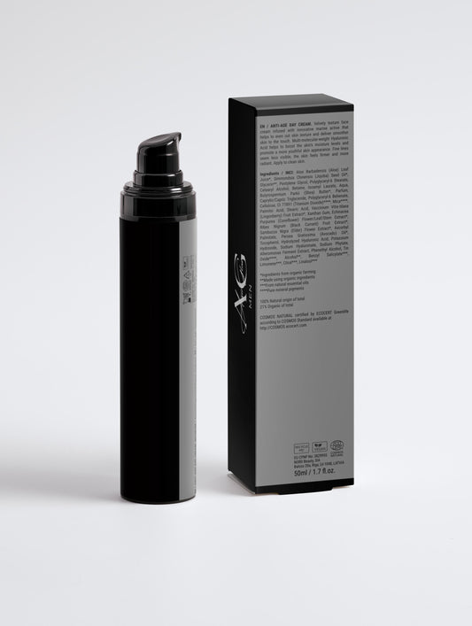 Crema Hidratante. Ácido Hialurónico. Para Hombres