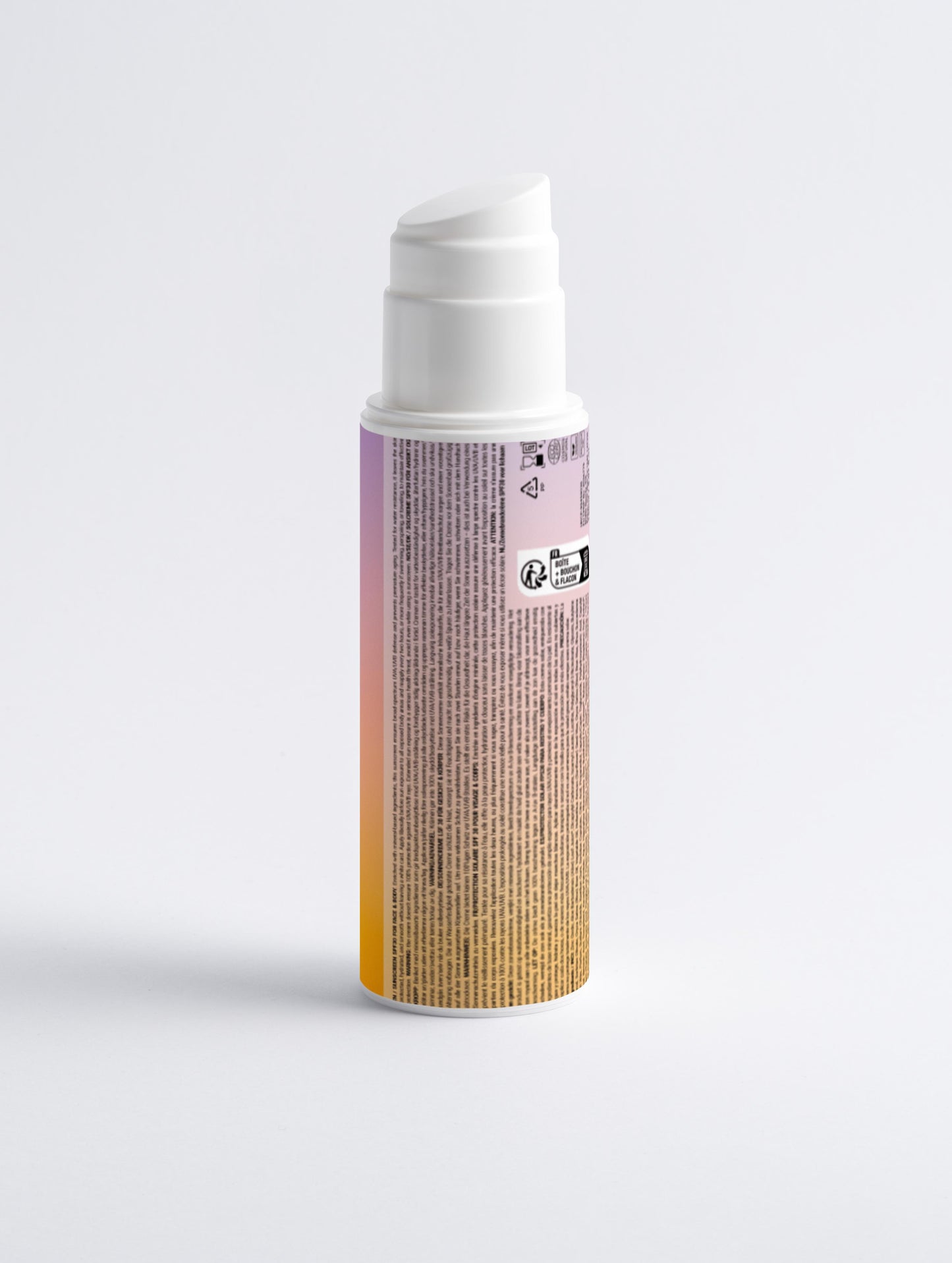 Protector Solar FPS 30. Rostro y Cuerpo. Jugo de Aloe