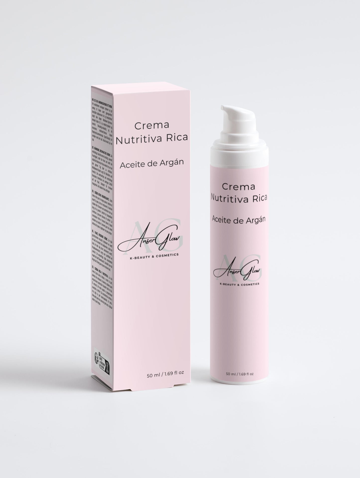 Crema Nutritiva Rica. Aceite de Argán