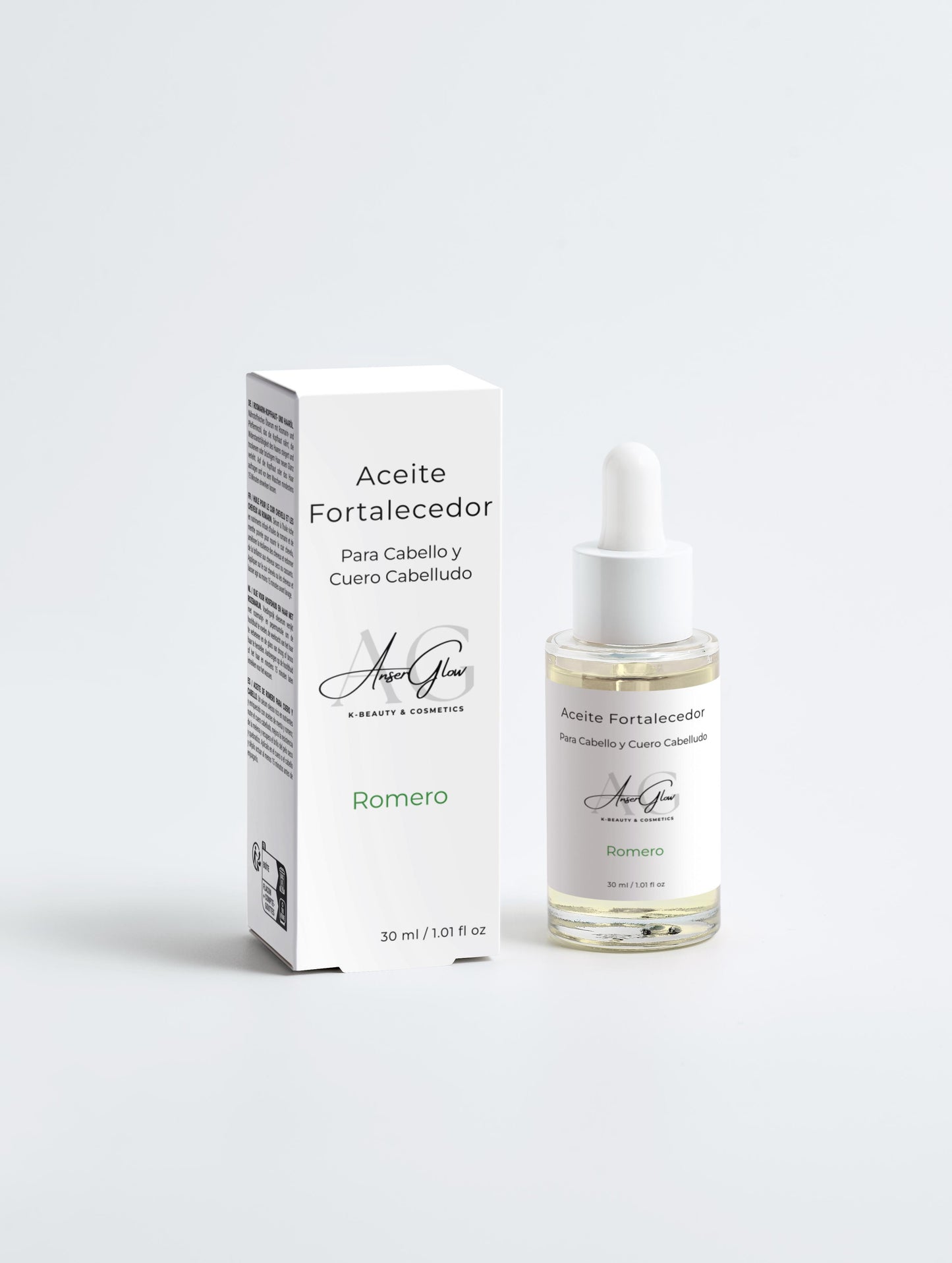 Aceite Fortalecedor. Cabello y Cuero Cabelludo