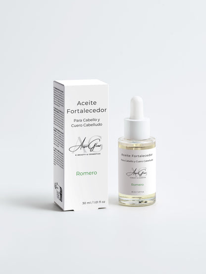 Aceite Fortalecedor. Cabello y Cuero Cabelludo