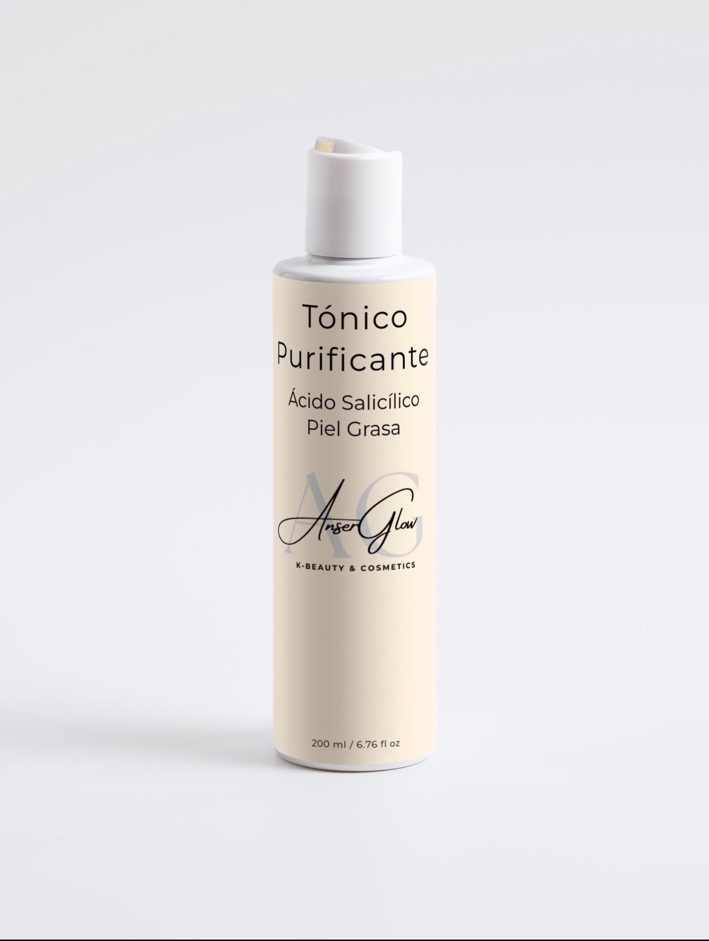 Tónico Purificante. Ácido Salicílico. Piel Grasa