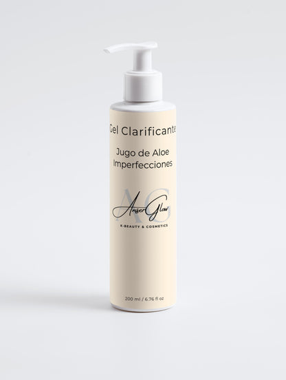 Gel Clarificante. Jugo de Aloe. Imperfecciones