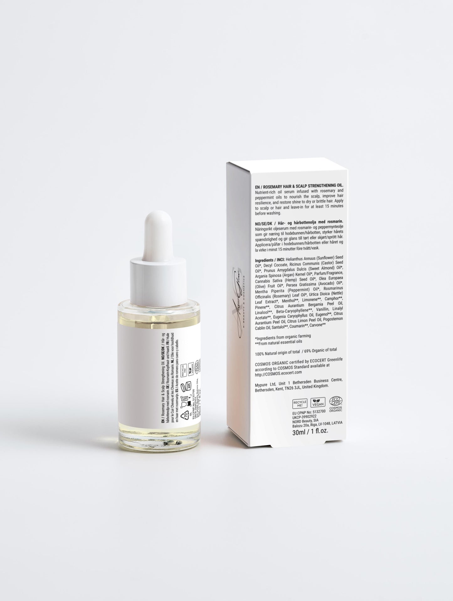 Aceite Fortalecedor. Cabello y Cuero Cabelludo