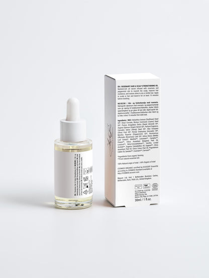 Aceite Fortalecedor. Cabello y Cuero Cabelludo