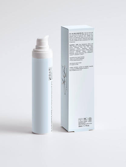 Gel Hidratante Sin Aceite. Ácido Hialurónico. Acné