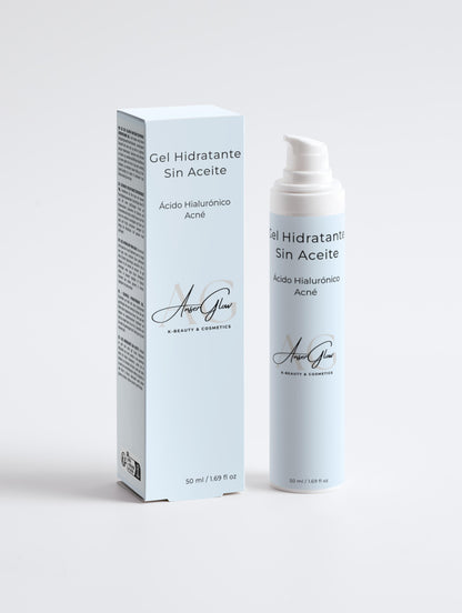 Gel Hidratante Sin Aceite. Ácido Hialurónico. Acné