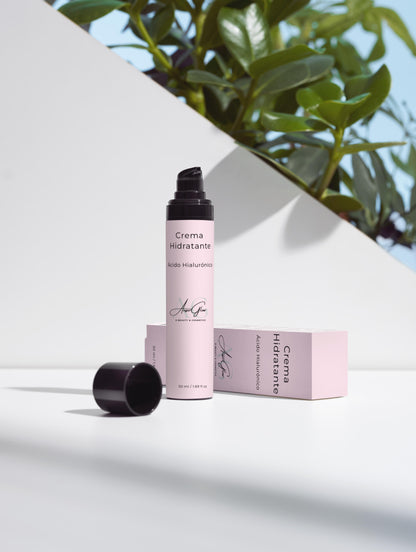 Crema Hidratante. Ácido Hialurónico