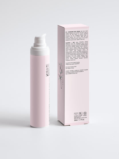 Crema Nutritiva Rica. Aceite de Argán